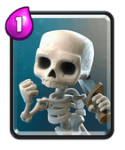Clash Royale Skeleton