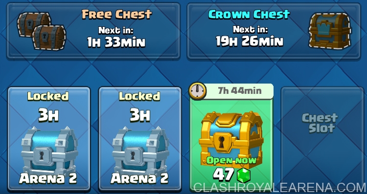 clash royale crown chest