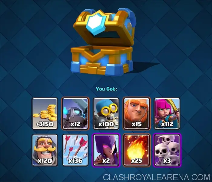 clash royale crown chest legendary